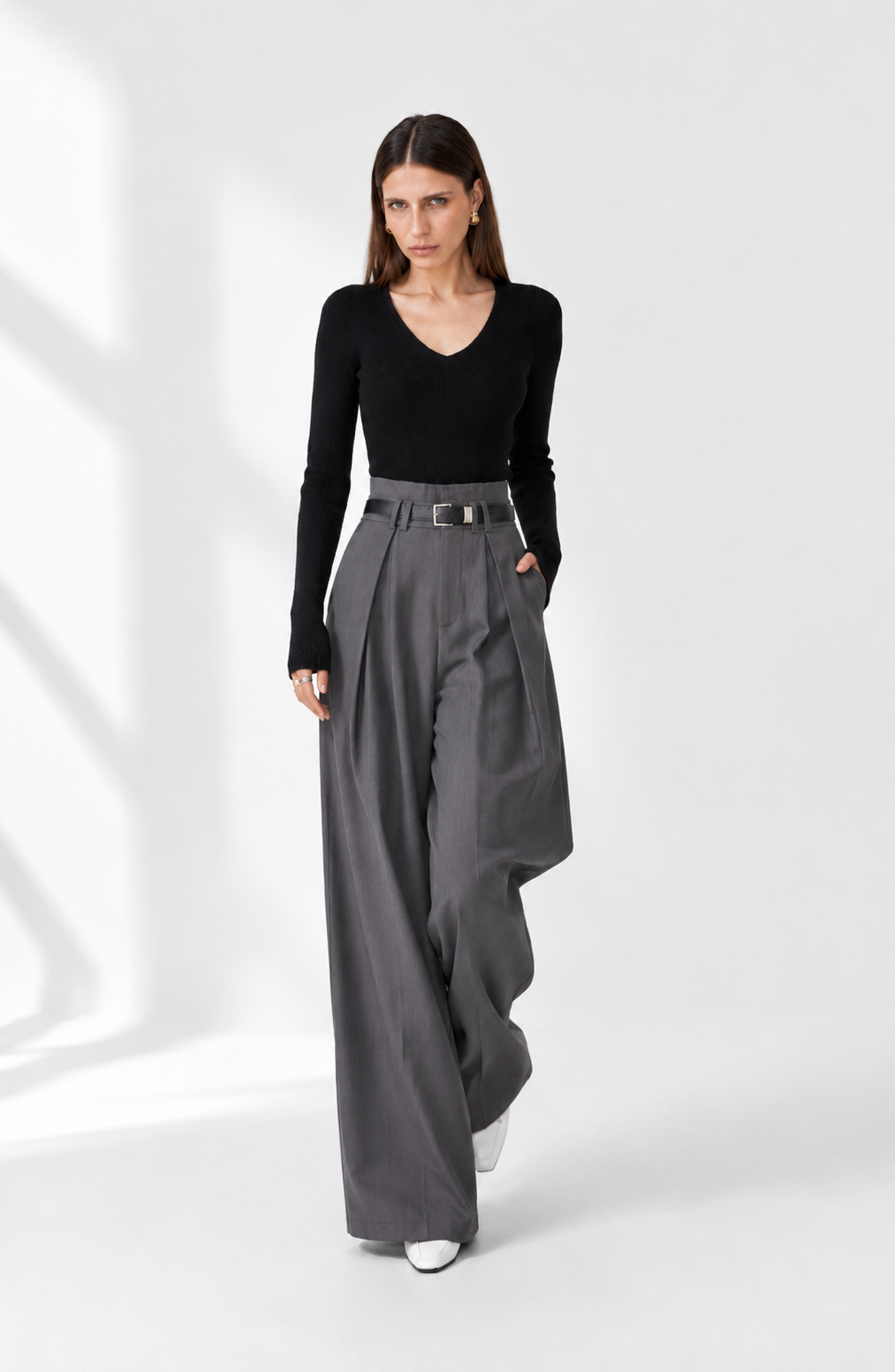 Loose Trousers Wide Leg Women's High Waist Bud-shaped Pants Jovera Joyce