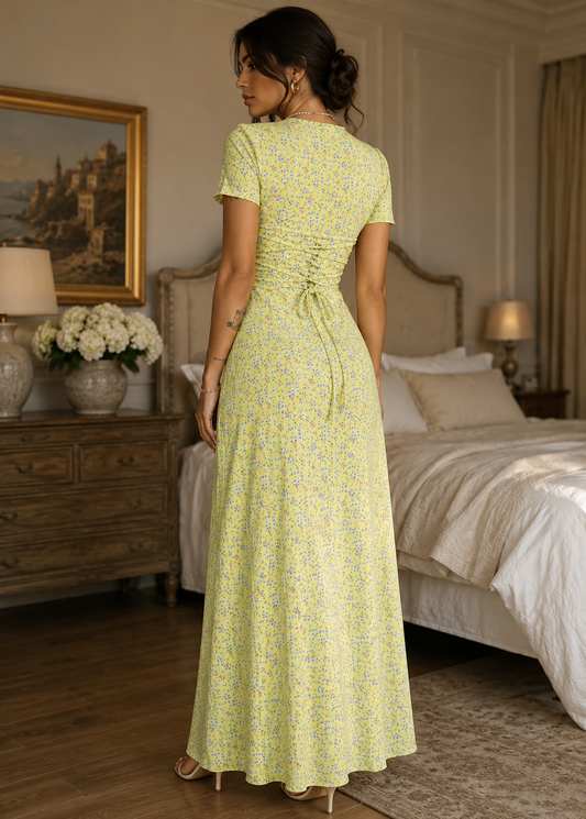 Rose Jardin Maxi Dress Jovera Joyce