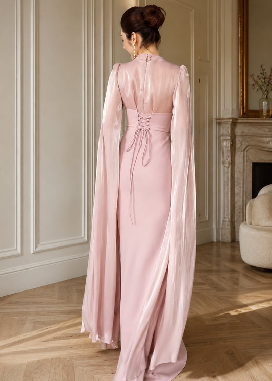 Rose Celestia Fishtail Gown Jovera Joyce