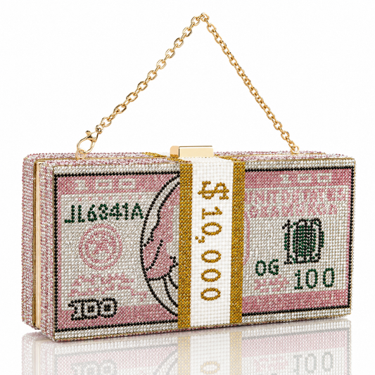 Dollar clutch messenger bag Jovera Joyce