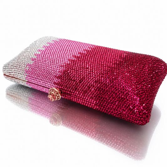 Aurelia Ombre Crystal Clutch Jovera Joyce