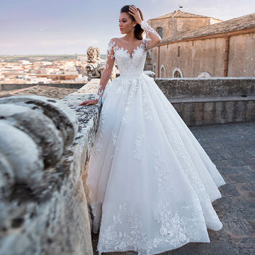 White Floor Length
