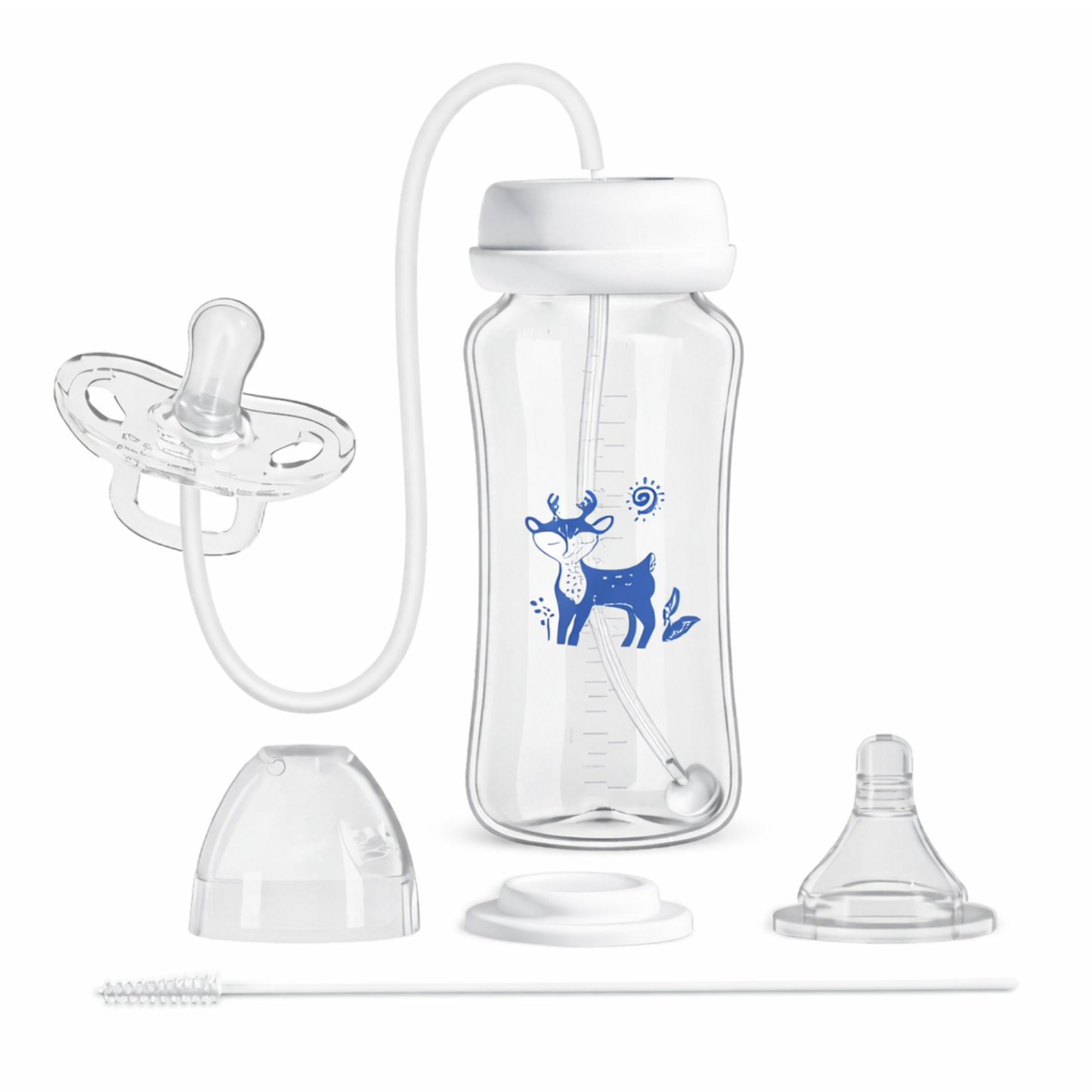 3-in-1 Hands-Free 150ML Baby Bottle