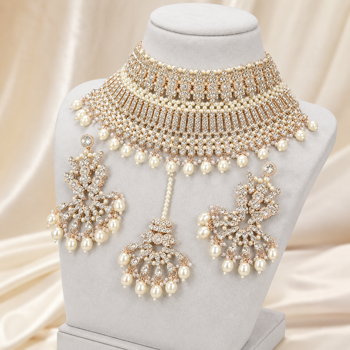 Jovera Joyce Éclat de Perle Royal Choker Ensemble Jovera Joyce