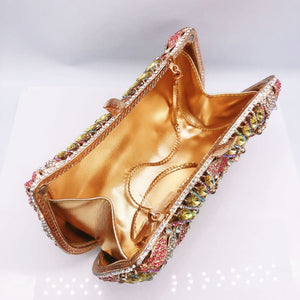 Butterfly Royale Crystal Clutch Jovera Joyce