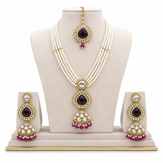 Jovera Joyce Élan-e-Maharani Heritage Jewelry Ensemble Jovera Joyce