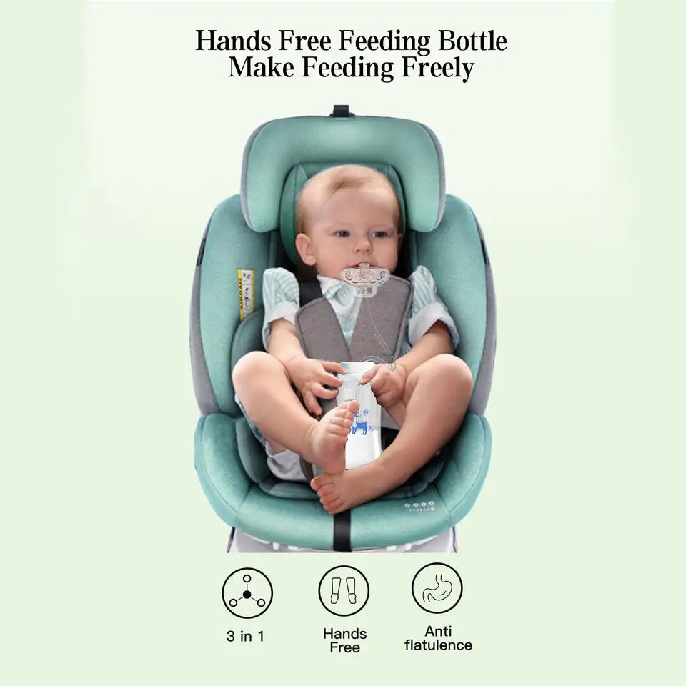 3-in-1 Hands-Free 150ML Baby Bottle