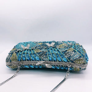 Butterfly Royale Crystal Clutch Jovera Joyce