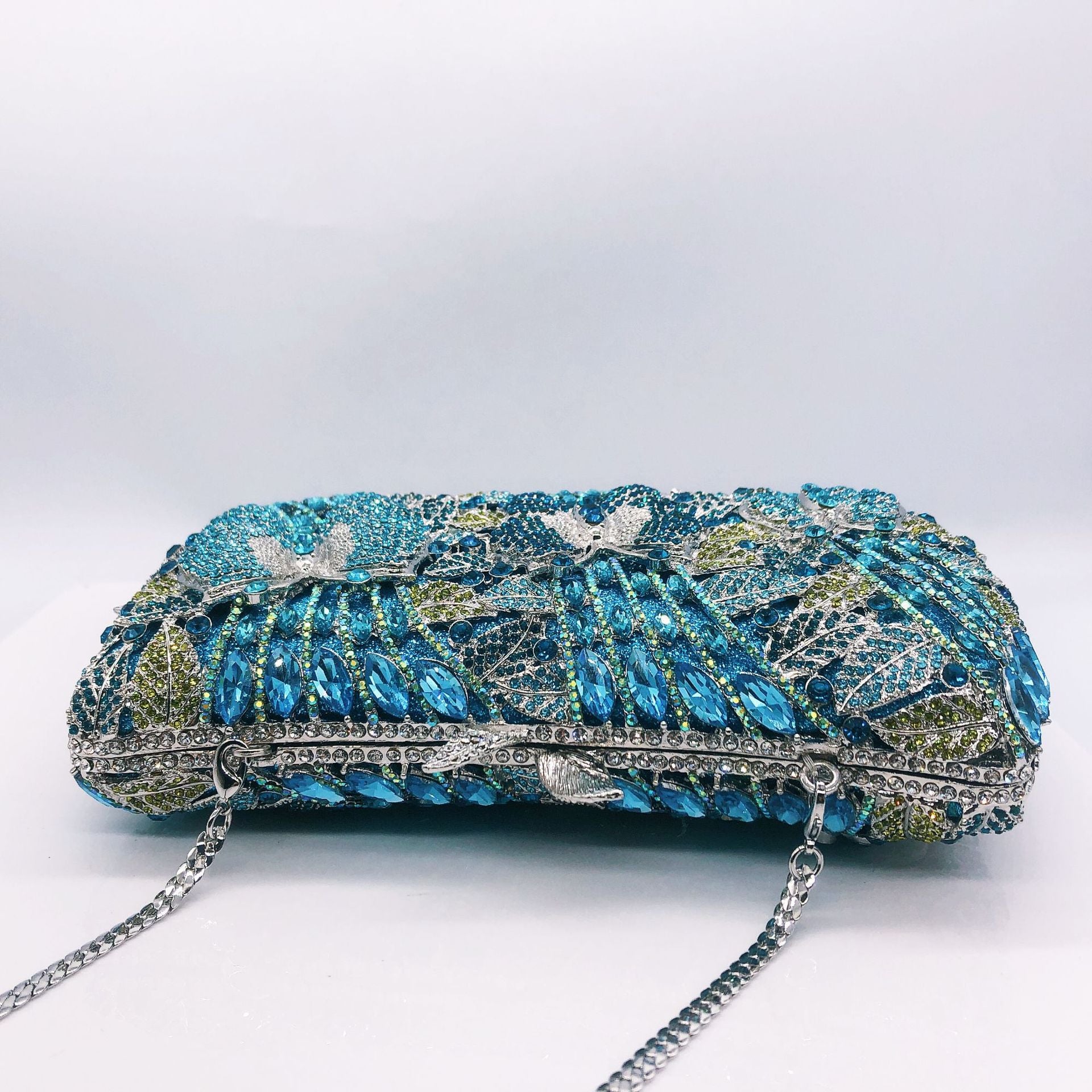 Butterfly Royale Crystal Clutch Jovera Joyce