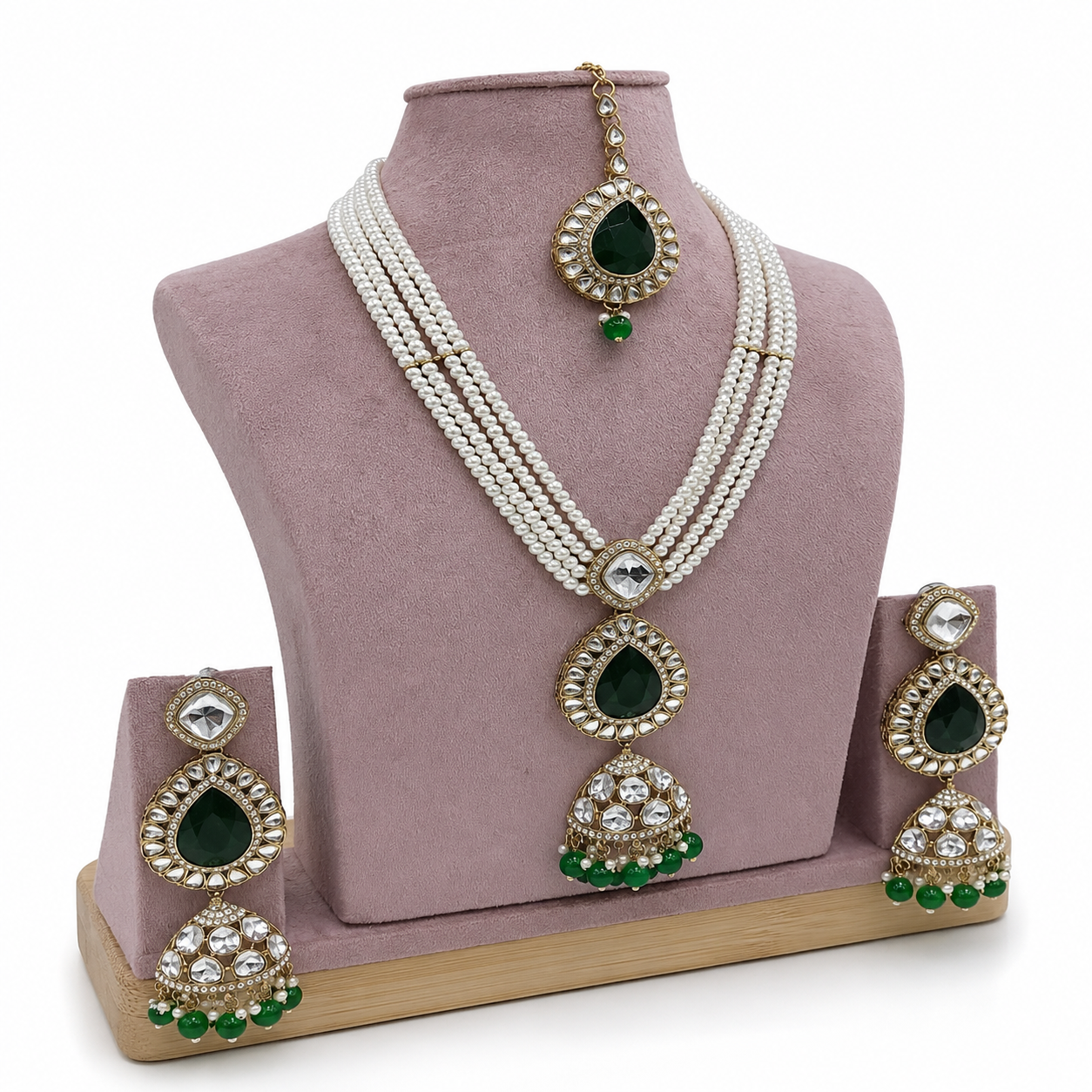 Jovera Joyce Élan-e-Maharani Heritage Jewelry Ensemble Jovera Joyce