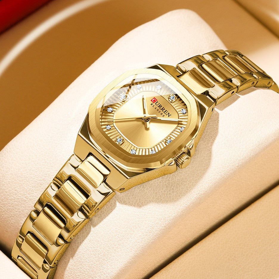 Business-Casual Womens Rhinestone Watch Jovera Joyce