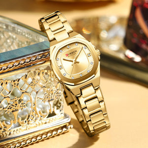 Business-Casual Womens Rhinestone Watch Jovera Joyce
