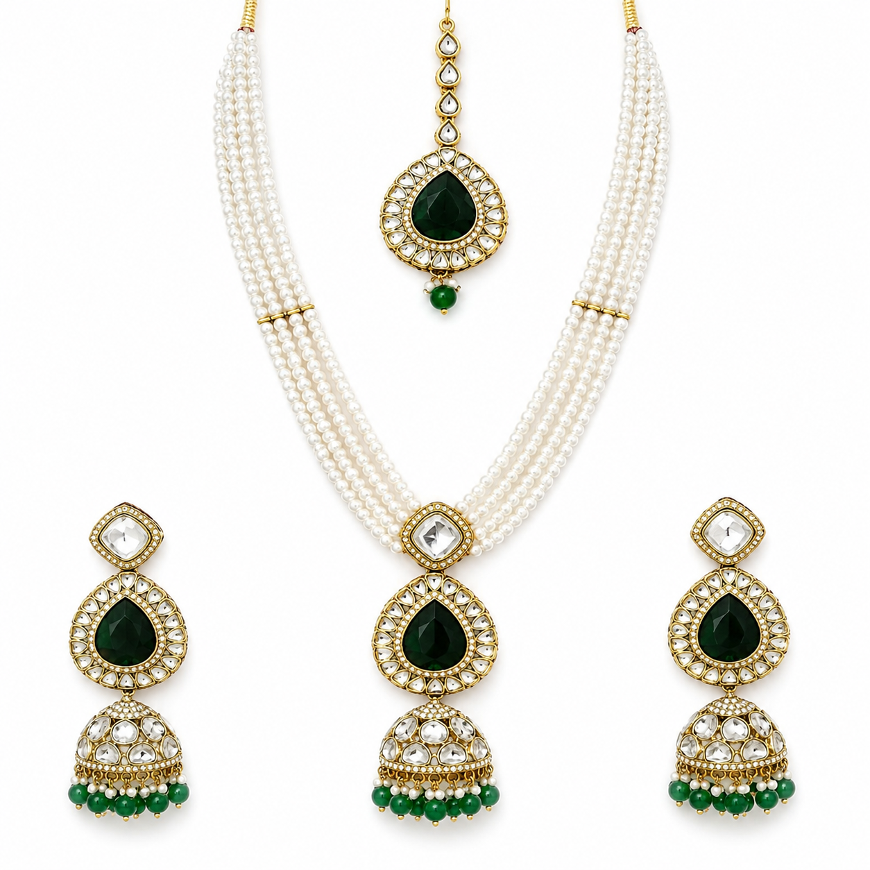 Jovera Joyce Élan-e-Maharani Heritage Jewelry Ensemble Jovera Joyce