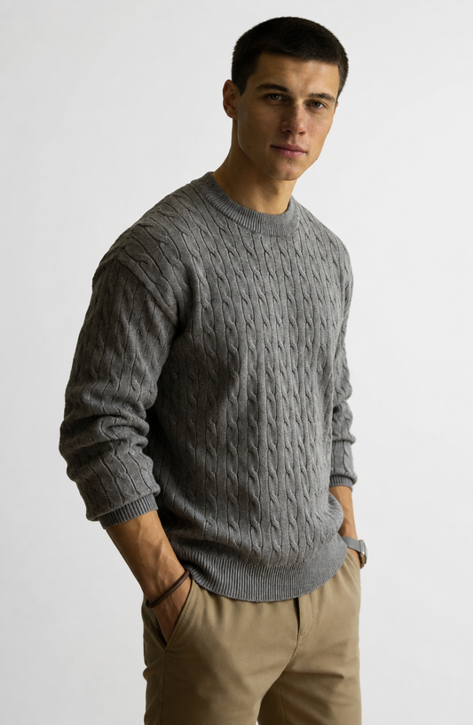 Torino Cable-Knit Sweater Jovera Joyce