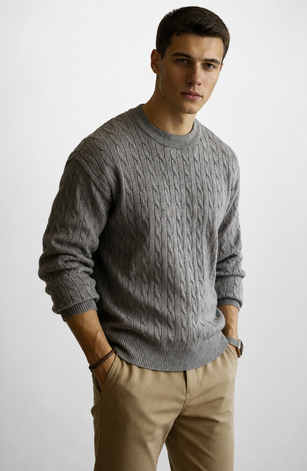 Torino Cable-Knit Sweater Jovera Joyce