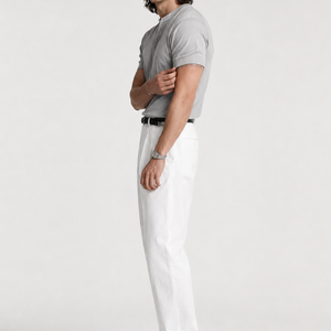Riviera Fine-Knit Henley Shirt Jovera Joyce