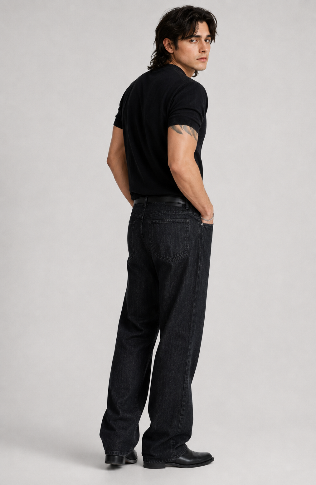 Riviera Fine-Knit Henley Shirt Jovera Joyce