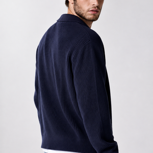 Oslo Ribbed Knit Cardigan Jovera Joyce