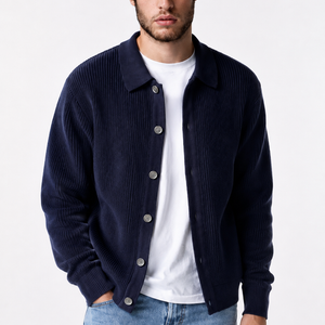 Oslo Ribbed Knit Cardigan Jovera Joyce