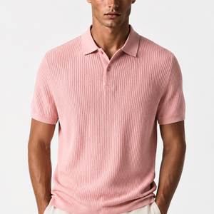 Jovera Joyce Roselle Textured Polo Knit Jovera Joyce