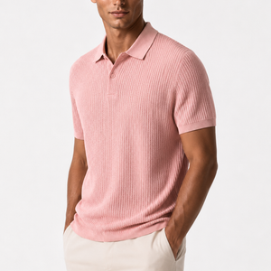 Jovera Joyce Roselle Textured Polo Knit Jovera Joyce