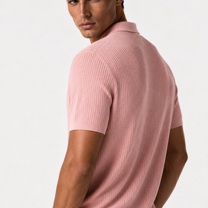 Jovera Joyce Roselle Textured Polo Knit Jovera Joyce