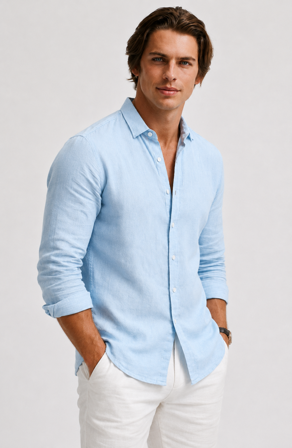 Jovera Joyce Bellavere Refined Button-Front Shirt Jovera Joyce