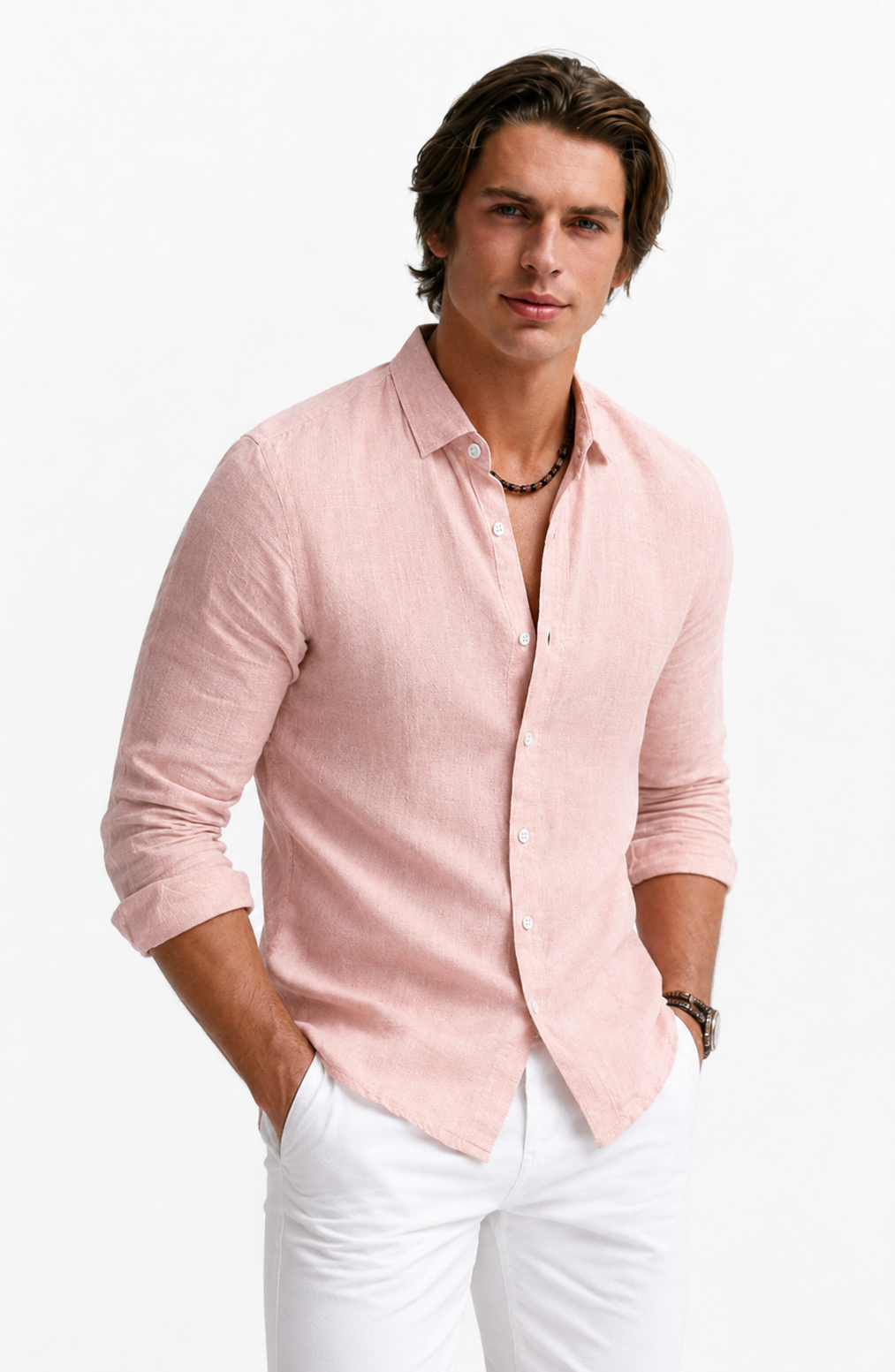 Jovera Joyce Bellavere Refined Button-Front Shirt Jovera Joyce