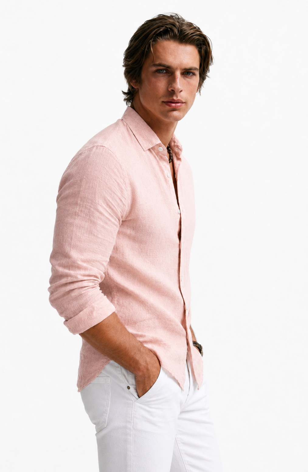 Jovera Joyce Bellavere Refined Button-Front Shirt Jovera Joyce