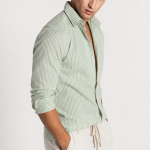 Jovera Joyce Riviera Textured Stripe Shirt Jovera Joyce