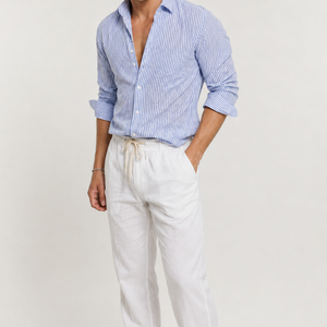 Jovera Joyce Riviera Textured Stripe Shirt Jovera Joyce