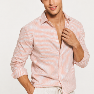 Jovera Joyce Riviera Textured Stripe Shirt Jovera Joyce