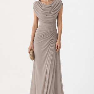 Slim-fit Elegant Pleated Dress For Women Jovera Joyce