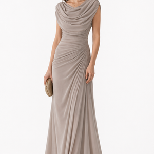 Slim-fit Elegant Pleated Dress For Women Jovera Joyce