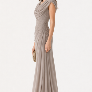 Slim-fit Elegant Pleated Dress For Women Jovera Joyce