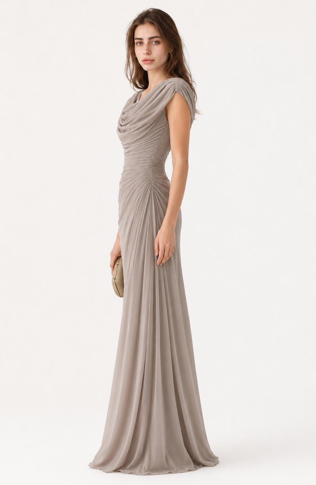 Slim-fit Elegant Pleated Dress For Women Jovera Joyce