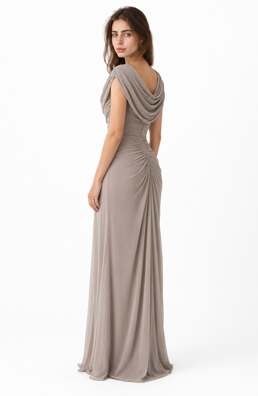 Slim-fit Elegant Pleated Dress For Women Jovera Joyce