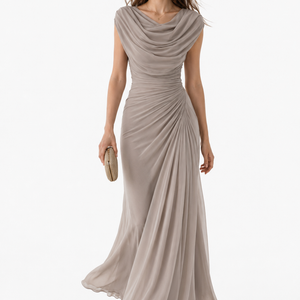 Slim-fit Elegant Pleated Dress For Women Jovera Joyce