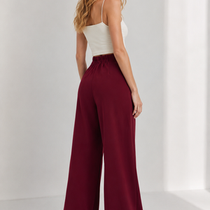 Kyoto Button-Detail Straight-Leg Trousers Jovera Joyce
