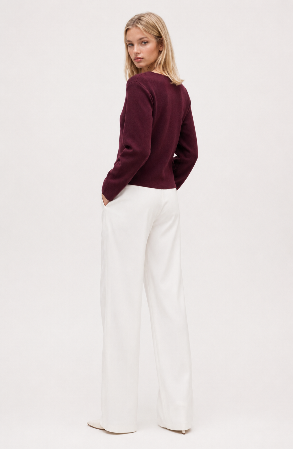 High-end Short Knitted Cardigan Slim Slimming Metal Buckle Sweater For Women Jovera Joyce