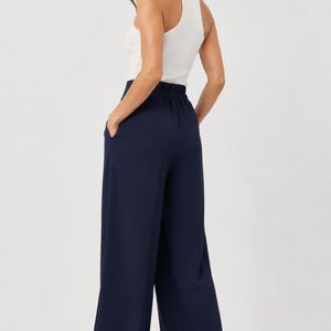 Kyoto Button-Detail Straight-Leg Trousers Jovera Joyce