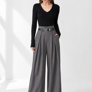Loose Trousers Wide Leg Women's High Waist Bud-shaped Pants Jovera Joyce