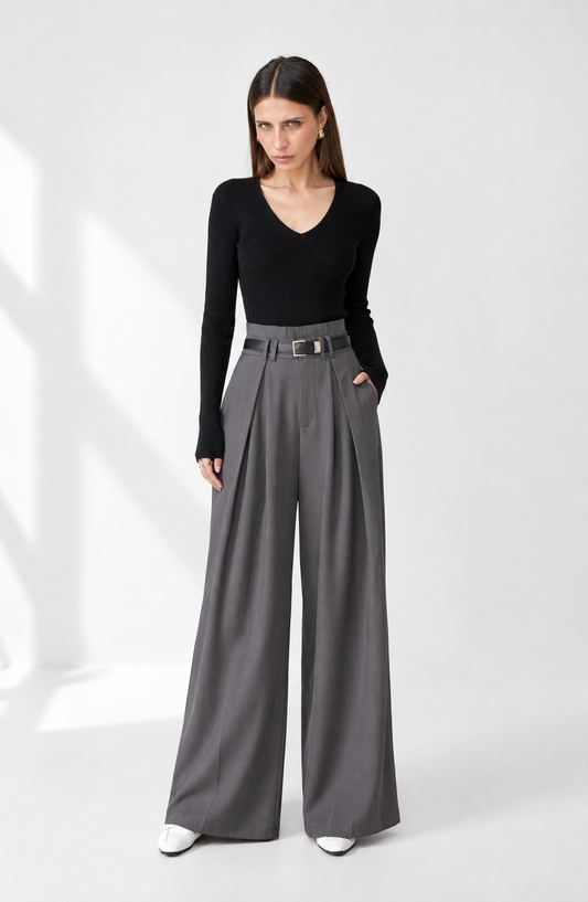 Loose Trousers Wide Leg Women's High Waist Bud-shaped Pants Jovera Joyce