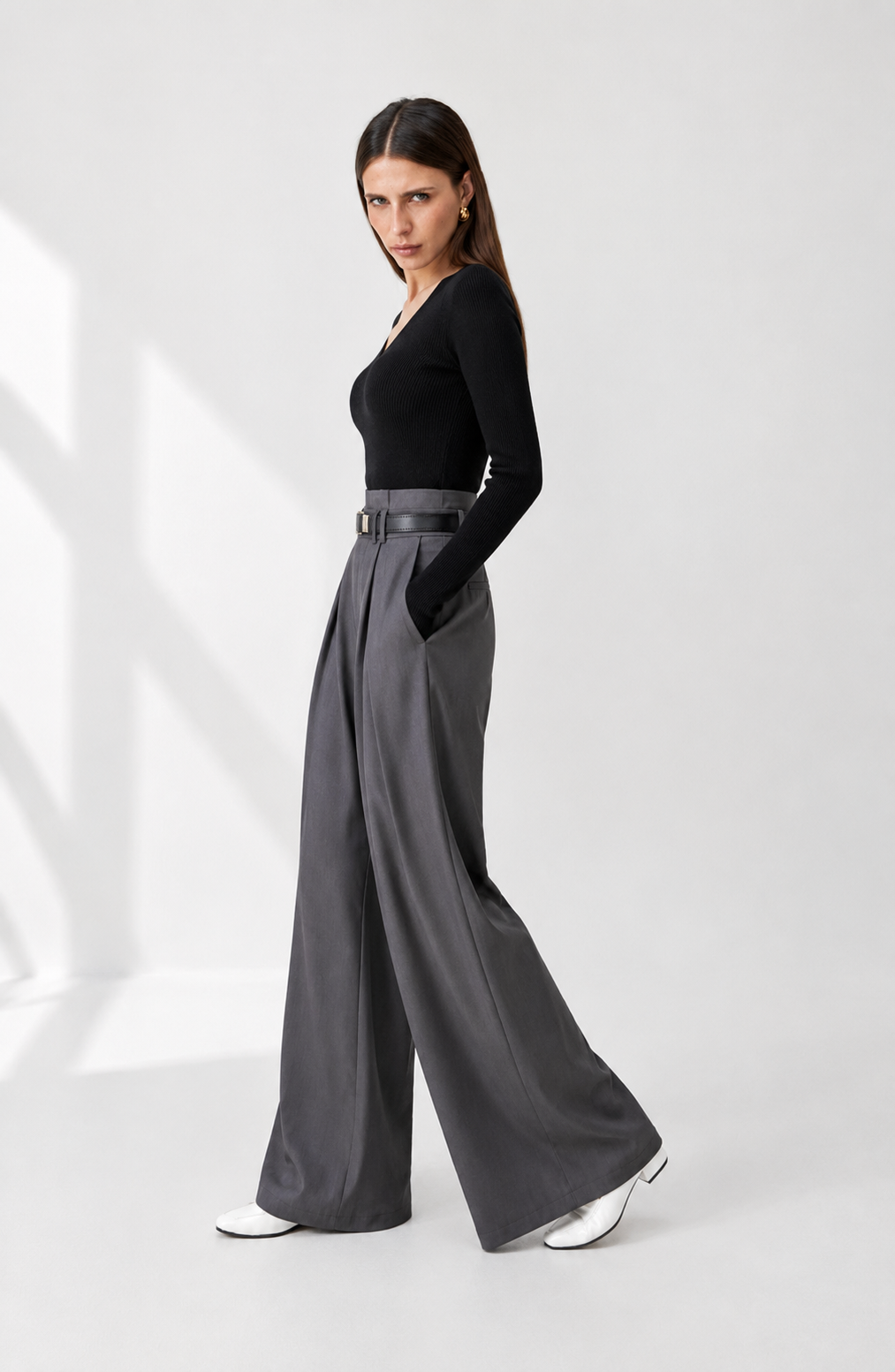 Loose Trousers Wide Leg Women's High Waist Bud-shaped Pants Jovera Joyce