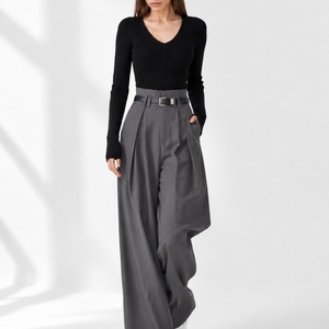 Loose Trousers Wide Leg Women's High Waist Bud-shaped Pants Jovera Joyce