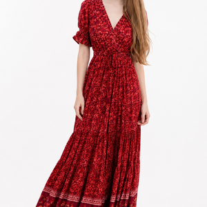 Azure Riviera Maxi Dress Jovera Joyce
