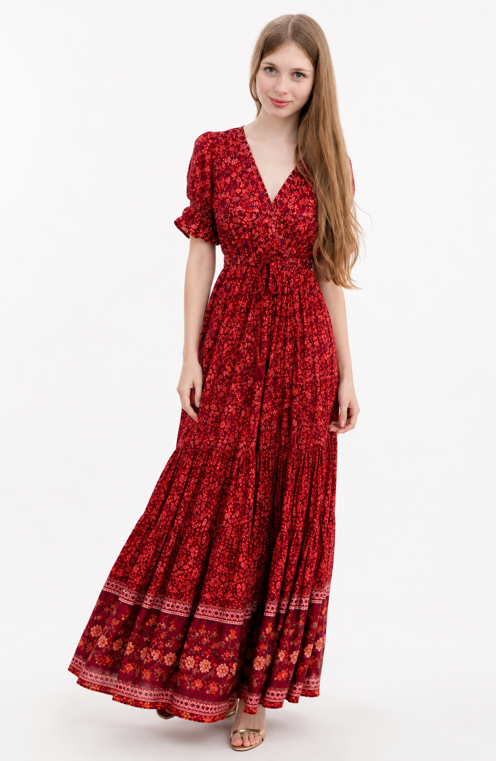 Azure Riviera Maxi Dress Jovera Joyce