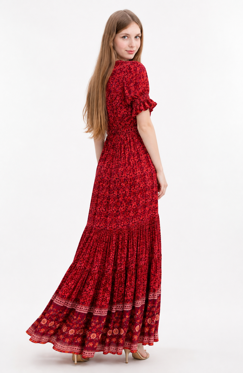 Azure Riviera Maxi Dress Jovera Joyce
