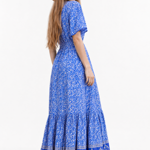 Azure Riviera Maxi Dress Jovera Joyce