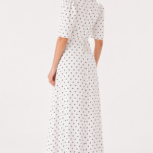 Noir Héritage Dot Maxi Dress Jovera Joyce
